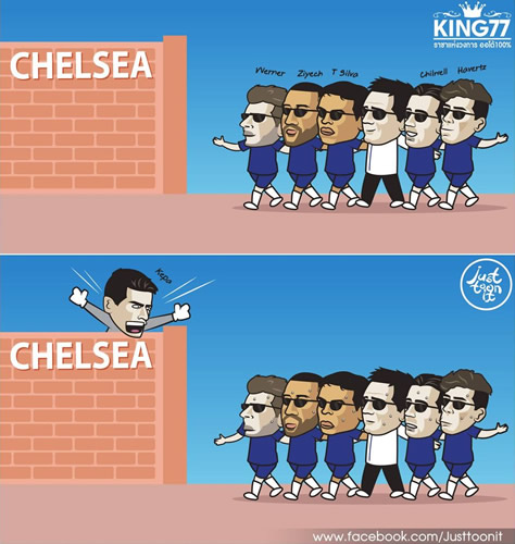 7M Daily Laugh - Coach Kepa : Hello my friends. Isn't there a new goalkeeper?