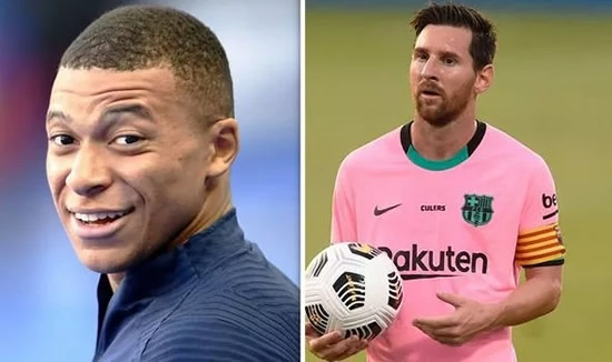 Barcelona may sign Real Madrid transfer target Kylian Mbappe as Lionel Messi replacement