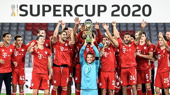 Bayern Munich beat Borussia Dortmund to claim German Super Cup