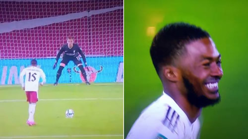 Ainsley Maitland-Niles Laughed At Adrian After Scoring Ice-Cold Penalty During Shootout Victory
