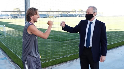 Luka Modric will do anything to stay at Real Madrid