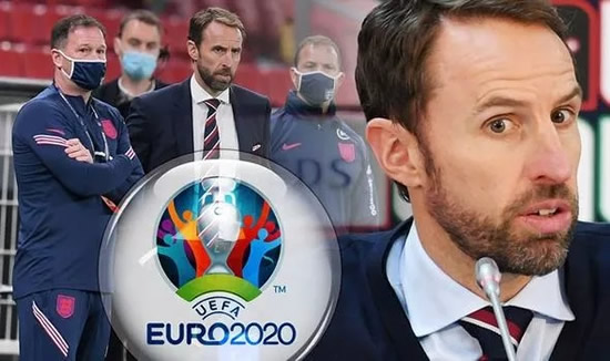 England boss Gareth Southgate fears Euro 2020 cancelation because of coronavirus