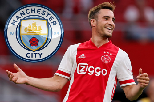 Man City to eye another transfer move for Nicolas Tagliafico in January as Guardiola searches for new left-back