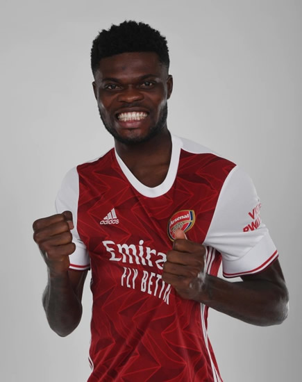 PARTEY TRICK Arsenal new-boy Thomas Partey reveals he has a tattoo of his OWN FACE on his arm – as well as an octopus inking