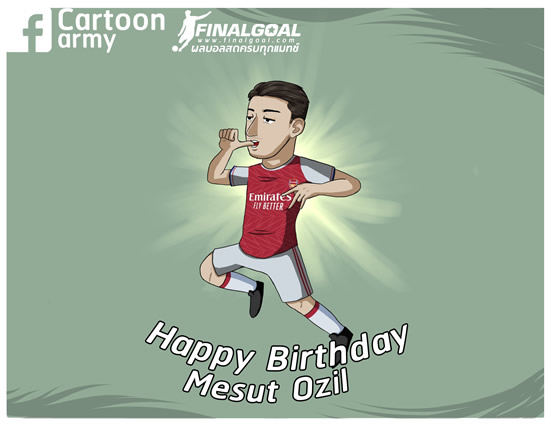 7M Daily Laugh - Happy 32nd Birthday, Ozil