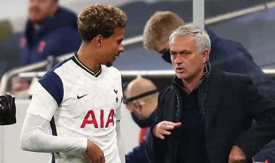 Dele Alli urged to quit Tottenham in January window because of Jose Mourinho 'message'