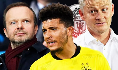 Jadon Sancho issues blunt response to Manchester United transfer speculation