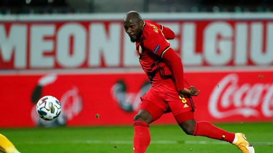 Lukaku double sends Belgium into Nations League final four