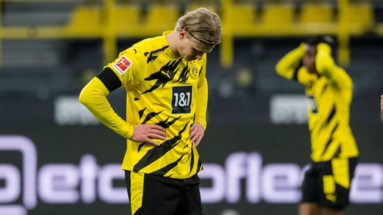 Borussia Dortmund's Haaland to miss rest of 2020 through injury