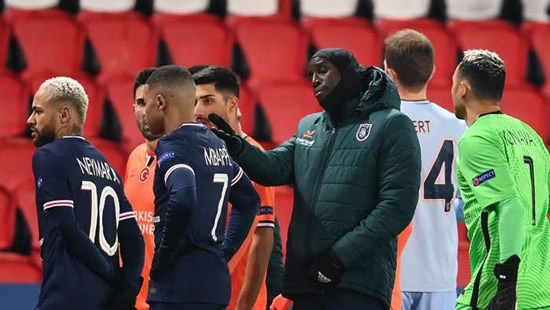 Basaksehir-PSG Champions League clash postponed after teams walk off over alleged racial abuse by official