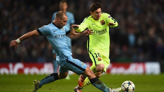 Zabaleta: It's sad to see Messi in this situation