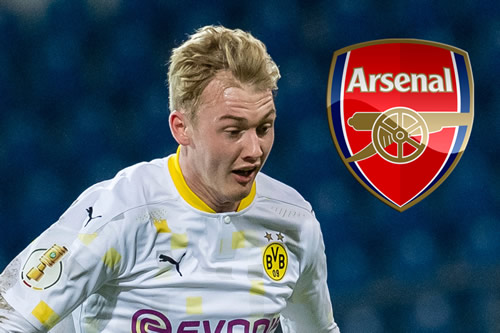 Arsenal players ‘discussing Julian Brandt transfer in dressing room’ as club eye January transfer swoop for Dortmund ace