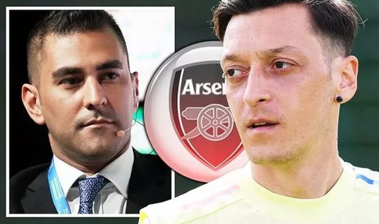 Arsenal ace Mesut Ozil's agent gives update with reports star has 'agreed' Fenerbahce move