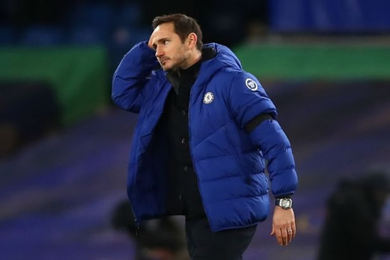 Frank Lampard's Chelsea job 'safe' but board hold Champions League worry