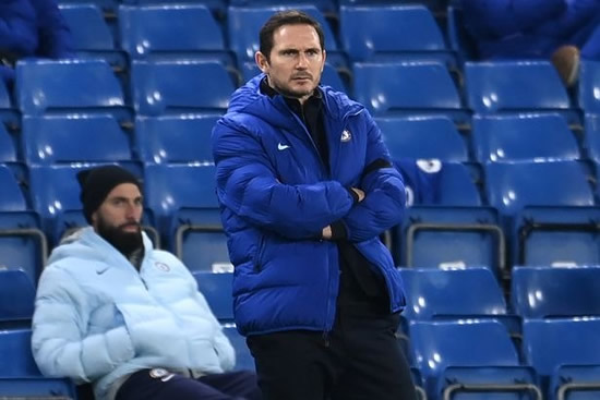Frank Lampard's Chelsea job 'safe' but board hold Champions League worry