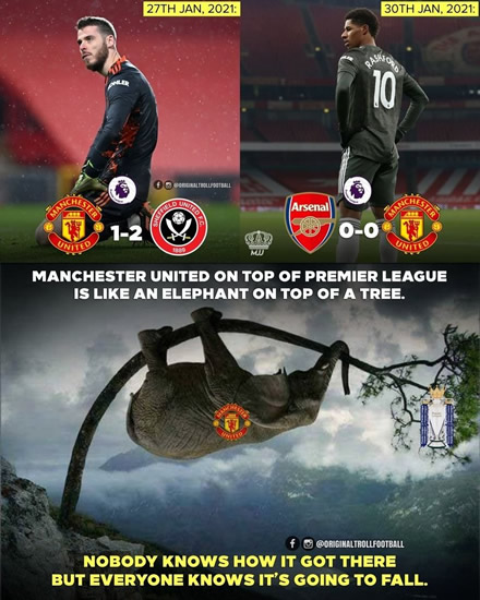 7M Daily Laugh - Man Utd is back to their default settings