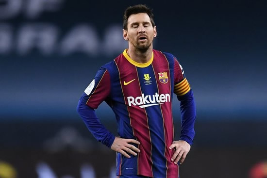 Lionel Messi 'ready to sue' five Barcelona insiders he blames for £492million contract leak