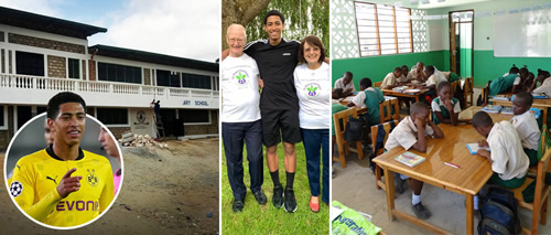 Borussia Dortmund ace Jude Bellingham donates cash to build school in Kenya with ambitions to build legacy off the pitch