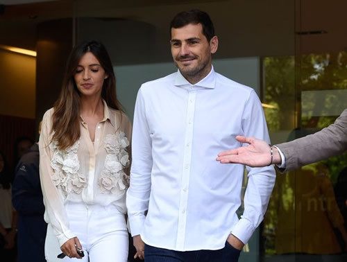 Iker Casillas' wife hospitalised after suffering tragic setback in cancer battle