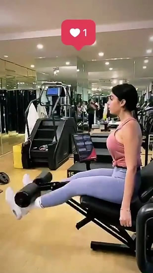Georgina Rodriguez gives Ronaldo a run for his money in gruelling workout