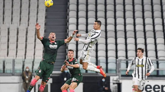 Cristiano Ronaldo overtakes Lukaku in scoring charts as Juventus go third