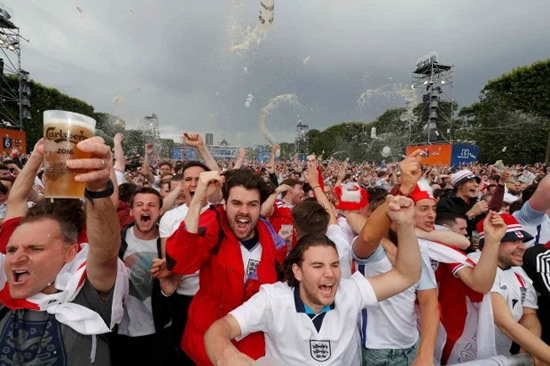 'CARNAGE' Football fans in meltdown as England’s final Euros group stage clash vs Czech Republic is day after UK lockdown ends