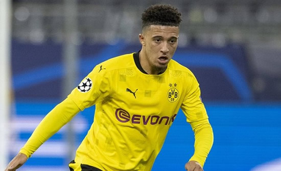 Borussia Dortmund winger Sancho performing 'really well' without Man Utd distraction