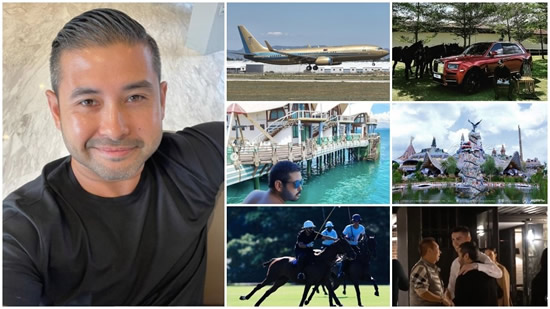The prince of Johor who plans to buy Valencia: A 700m euro fortune, golden Boeing and replica Flintstones house