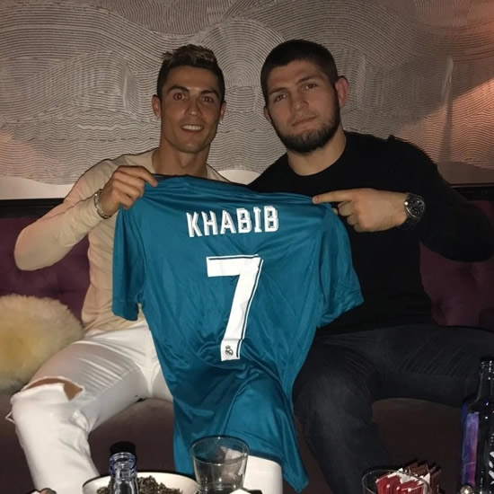 Cristiano Ronaldo talks to UFC star Khabib 'almost every day' and told him he fears his son won't have his 'hunger'