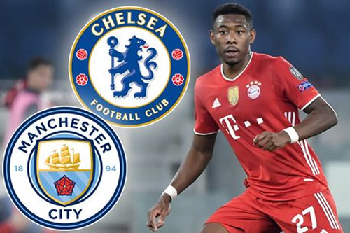 Chelsea and Man City set for David Alaba transfer scrap despite mammoth wage demands
