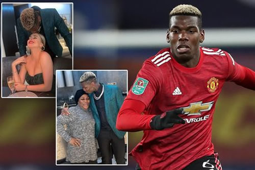 Man Utd star Paul Pogba pays tribute to mum and wife with touching Mother's Day post