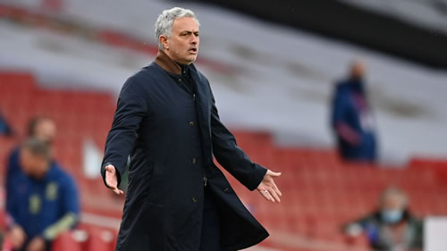 Tottenham's Jose Mourinho blasts big players for 'hiding' in north London derby defeat