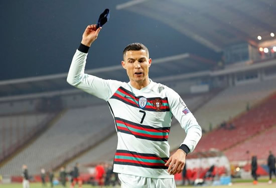 Cristiano Ronaldo's armband on sale to raise money for charity after Portugal tantrum