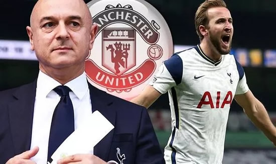Tottenham chief Daniel Levy makes Harry Kane to Manchester United transfer decision