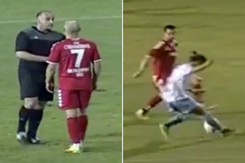 Referee sent to prison and banned after controversial penalty decision