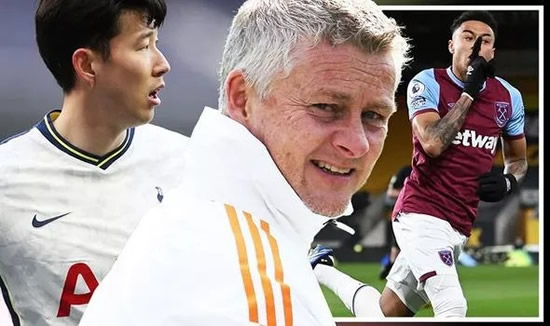 Man Utd boss Solskjaer open to Lingard return and discusses Son ahead of Granada clash