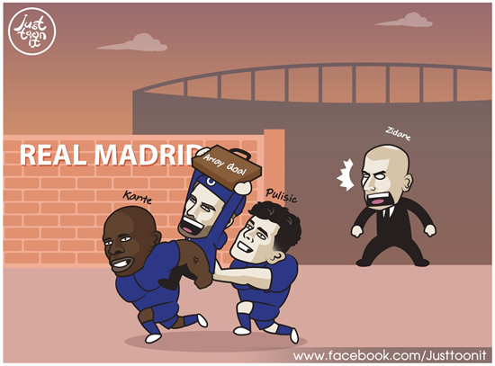 7M Daily Laugh - Real Mardrid 1-1 Chelsea