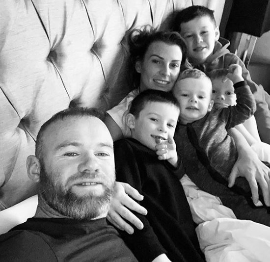 RAIN ROONEY Wayne and Coleen Rooney plan seaside summer holiday with their kids in wet and windy Wales