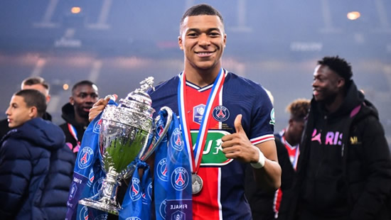 'I am the first happy guy' - Mbappe pressed on PSG future after Coupe de France win