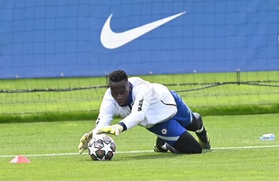 KAN DO ATTITUDE Chelsea in huge Champions League boost as N’Golo Kante and Edouard Mendy return to training ahead of Man City final