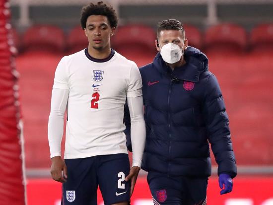 Trent Alexander-Arnold doubtful for Euro 2020 after limping off against Austria