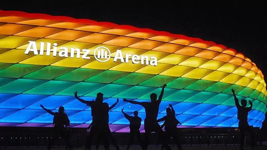 UEFA ban rainbow stadium lighting in support of LGBTQ for Germany vs Hungary match