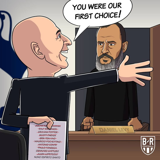 7M Daily Laugh - Spurs finally announce new manager