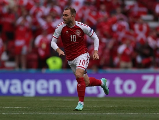 Christian Eriksen pictured for first time since leaving hospital after Denmark star's cardiac arrest at Euro 2020