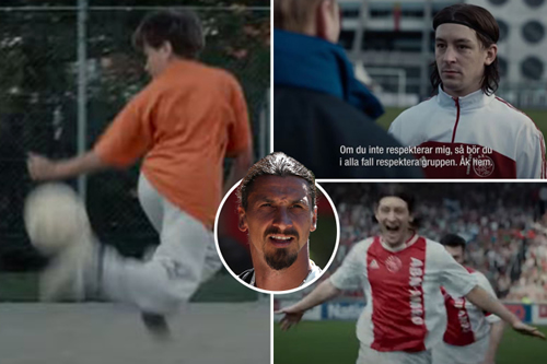 Watch Zlatan Ibrahimovic movie trailer with young actors playing the ex-Man Utd striker seen for first time at Cannes