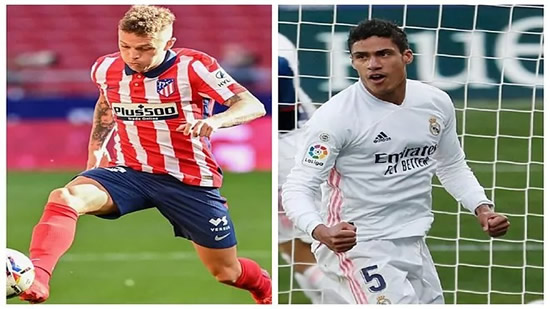 Manchester United close to signing both Varane and Trippier