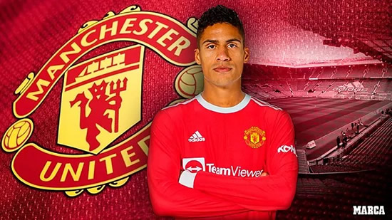 Official: Raphael Varane signs for Manchester United