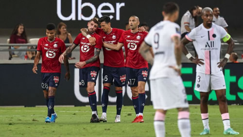 Lille down Paris Saint-Germain in French Champions Trophy match