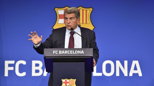 Lionel Messi: Barcelona president Joan Laporta says no one bigger than the club; negotiations at end