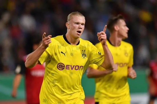 Erling Haaland speaks out on his future after netting Borussia Dortmund hat-trick